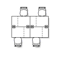 4回路用モジュラージャックケース　10個