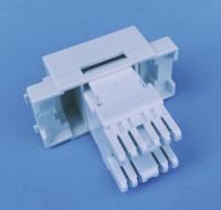 CAT.6 UTP LAN埋込モジュラージャック デュアルタイプ　180度