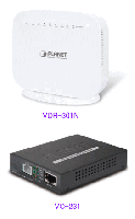 VDR-301NとVC-231電話線で無線LAN VDSL CPE 4ポートハブ搭載アクセスポイント